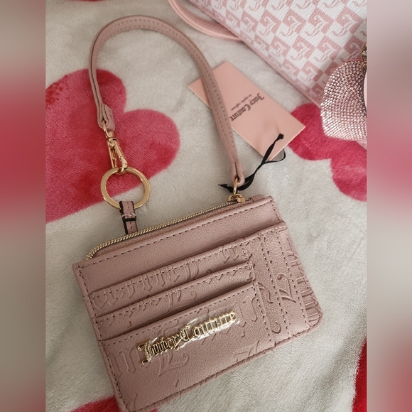 SOLD JUICY COUTURE J Geo Diamond Satchel & Card Case - Picture 12 of 12